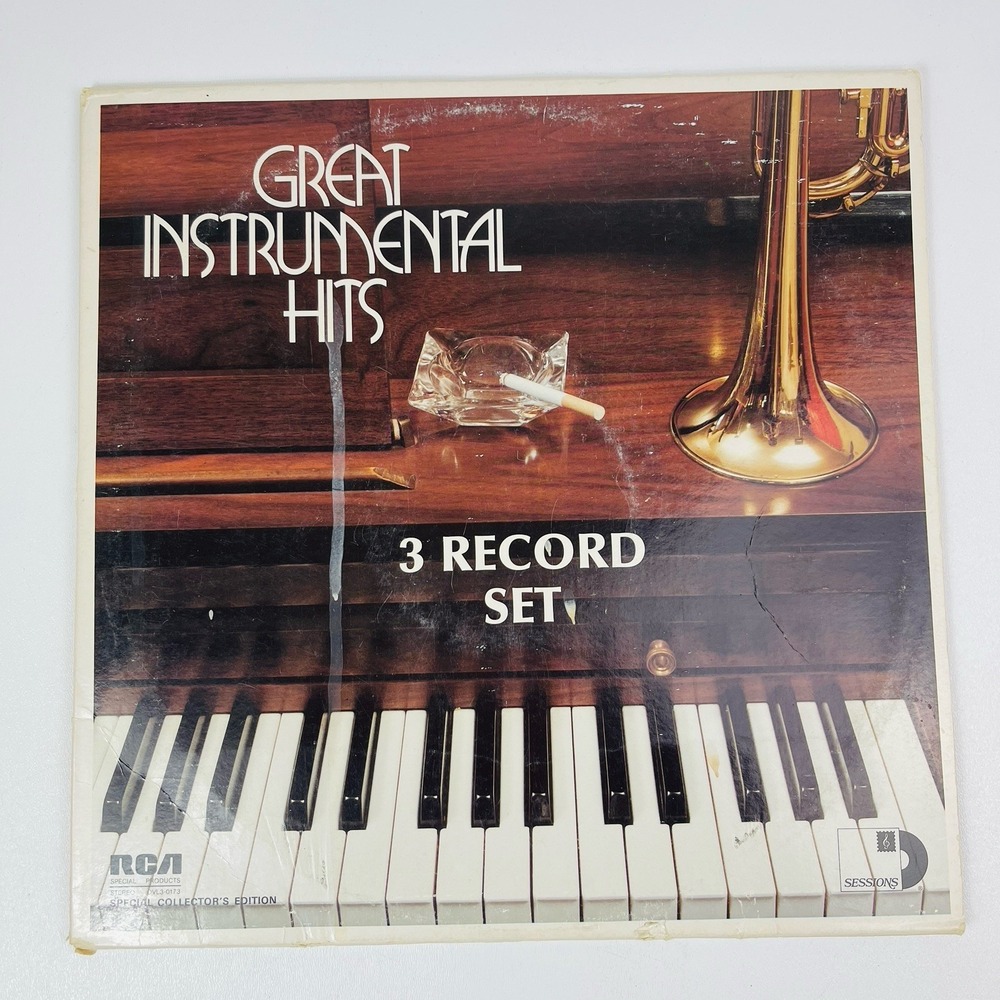 Great Instrumental Hits LP  Various Entertainers Vinyl Record
